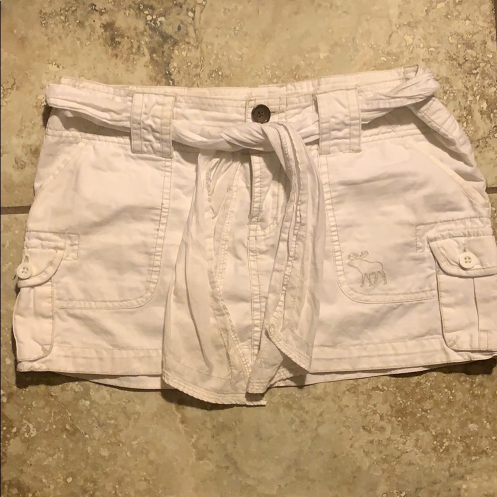 White skirt